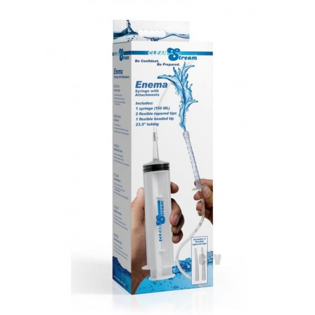 Cleanstream Enema Syringe W/attachment - Anal Douches, Enemas & Hygiene