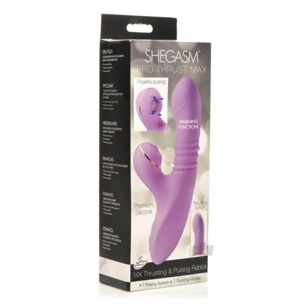 Shegasm Pro Thrust Max - Rabbit Vibrators