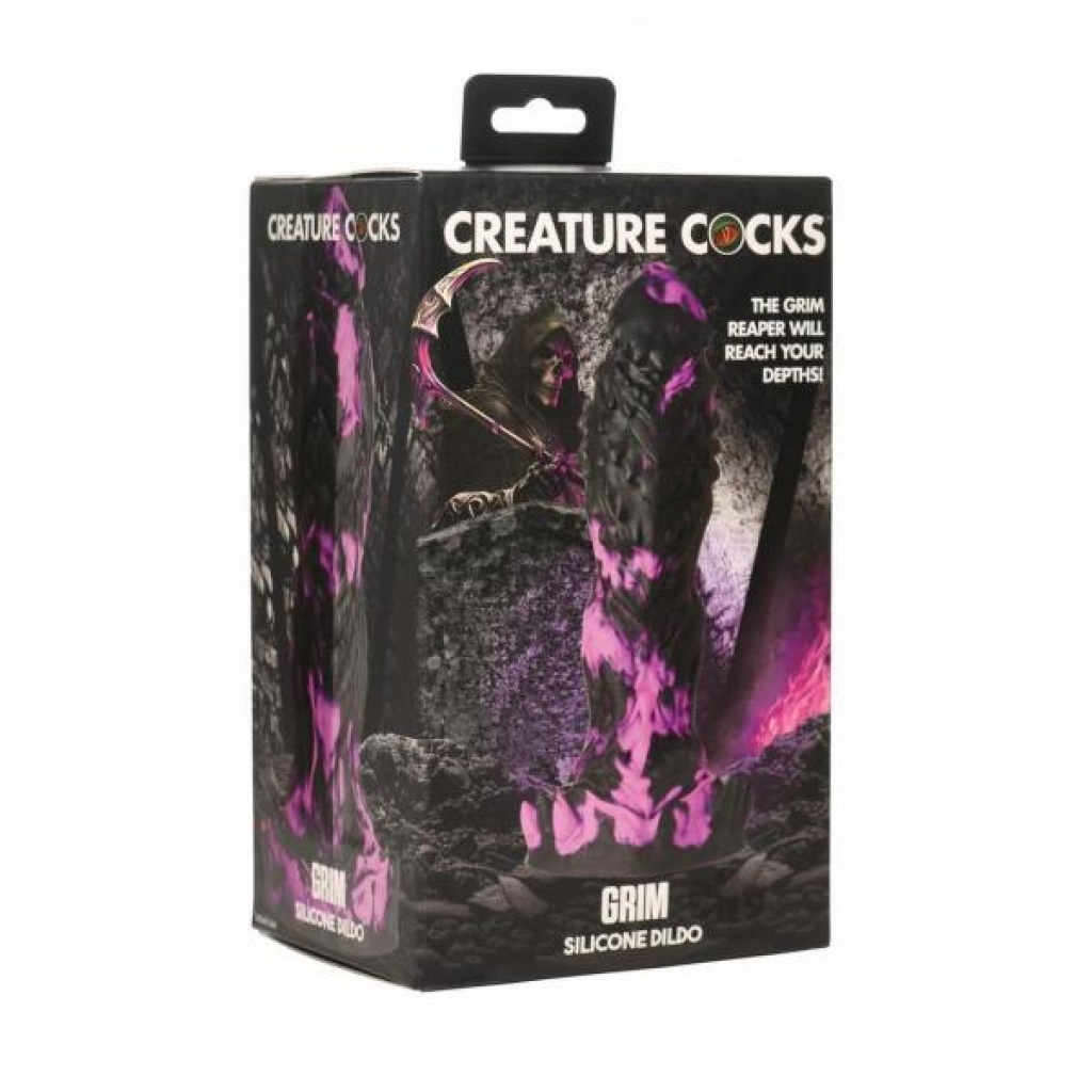 Creature Cock Grim - Large Purple Dildo