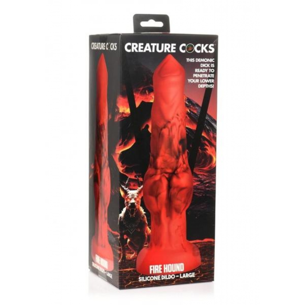 Creature Cocks Fire Hound Large - Extreme Dildos