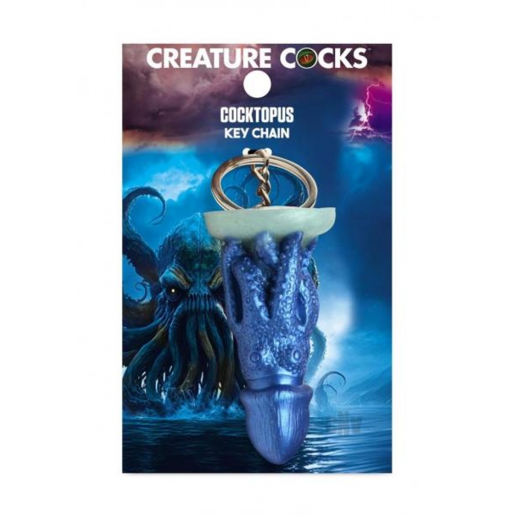 Creature Cock Cocktopus Keychain - Gag & Joke Gifts