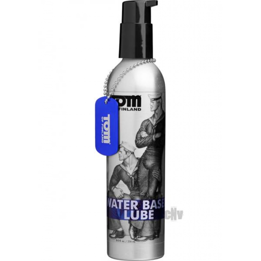 Tom Of Finland Water Based Lube 8oz - Lubricants