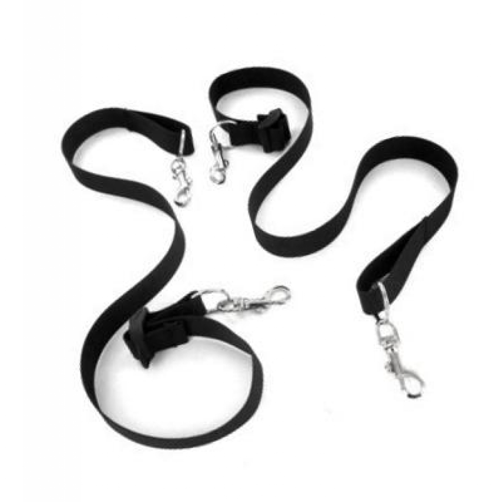 Tethered And Tied Novice Tethers Black - Babydolls & Slips