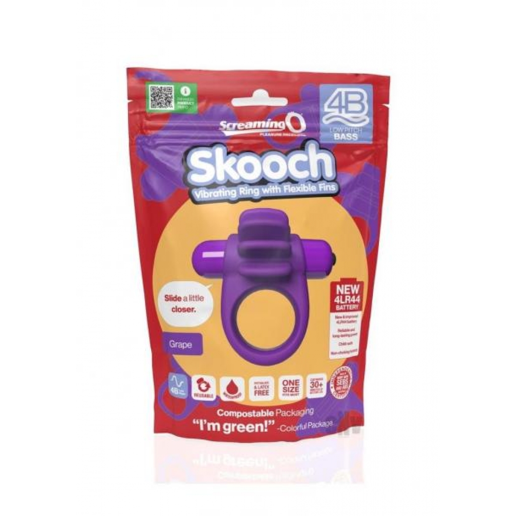 4b Skooch Grape - Couples Penis Rings