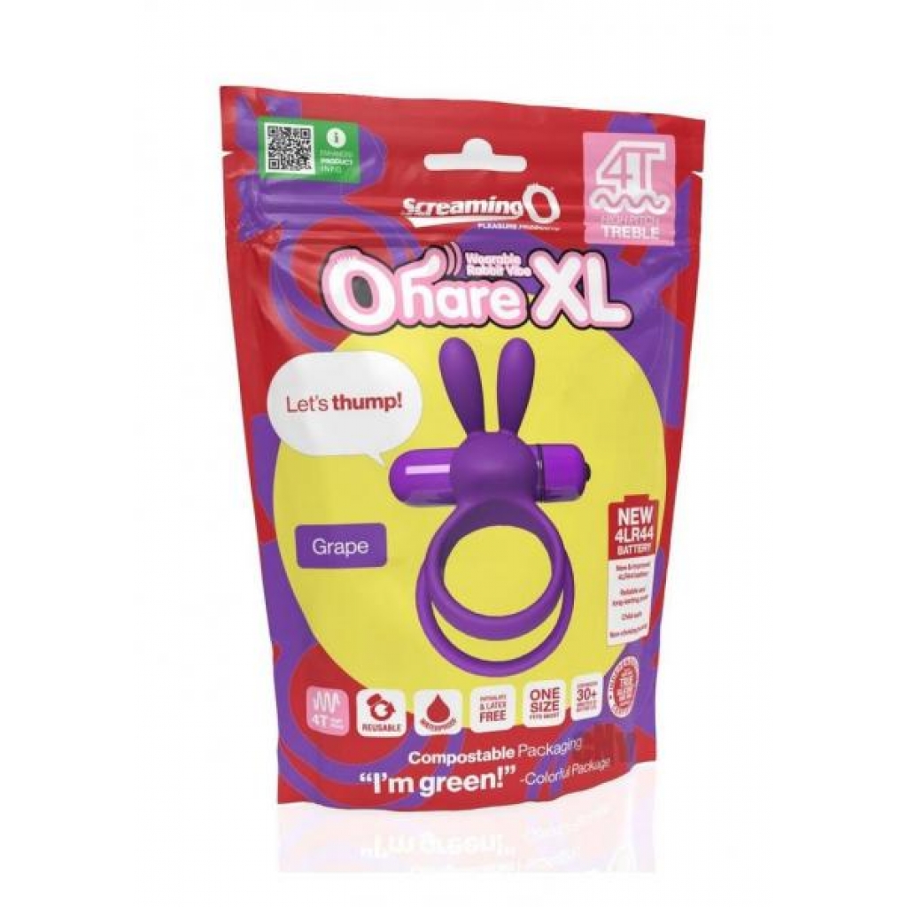 4t Ohare Xl Grape - Couples Penis Rings