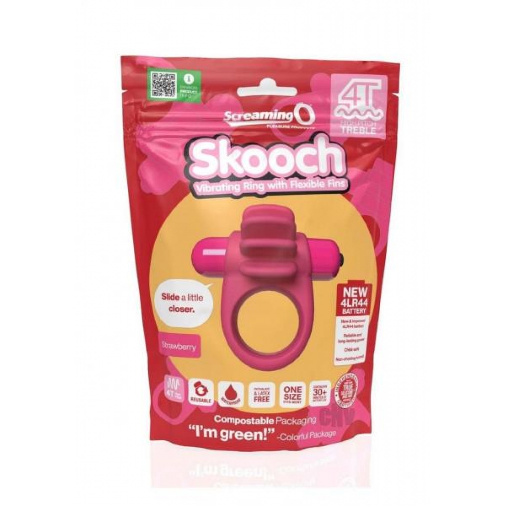 4t Skooch Strawberry - Couples Penis Rings