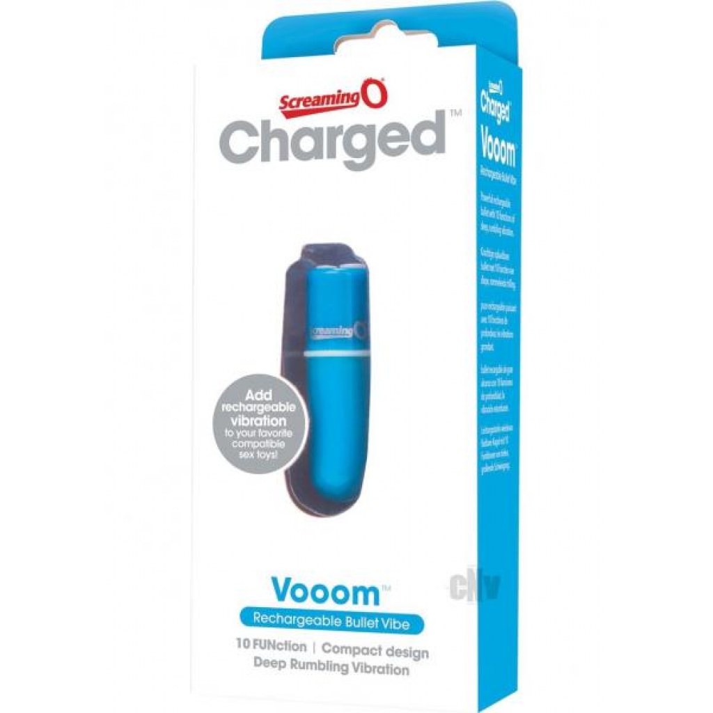 Charged Vooom Rechargeable Bullet in Blue