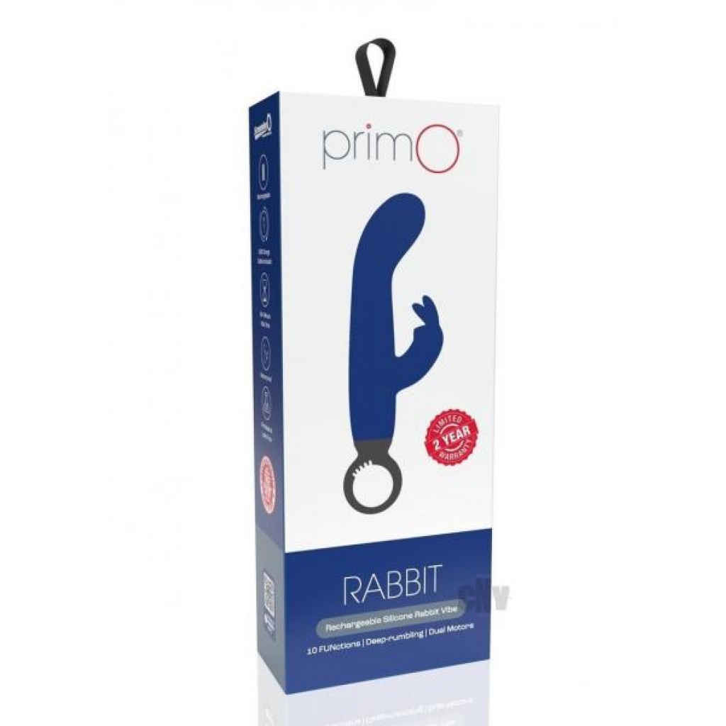 Primo Rabbit Navy - Rabbit Vibrators