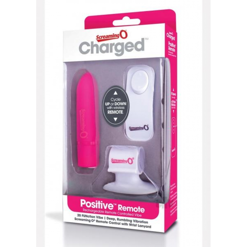 Charged Positive Remote Control Strawber - Modern Vibrators