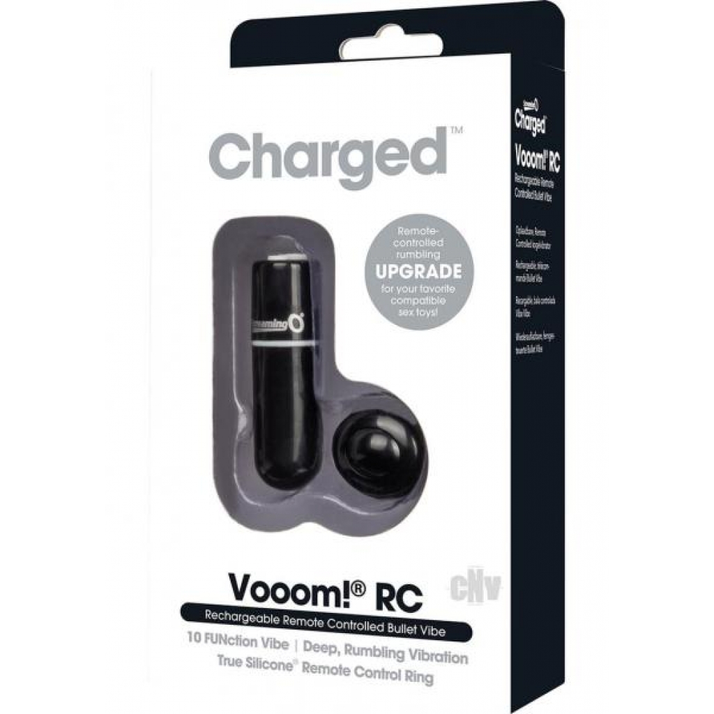 Vooom Remote Control Bullet Black - Bullet Vibrators