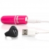 Charged Vooom Remote Control Bullet Vibrator Pink - Bullet Vibrators