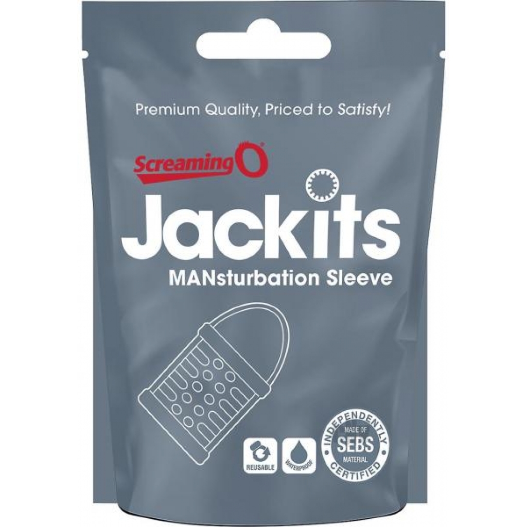 Jackits Mansturbation Sleeve Clear - Masturbation Sleeves