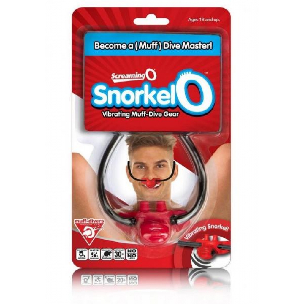 Snorkelo Black/red - Couples Penis Rings