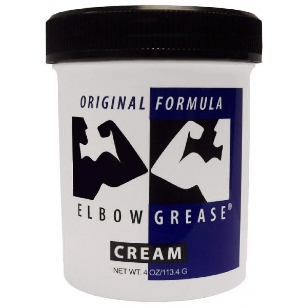 Elbow Grease Original Formula Cream Lubricant 4 Ounce - Lubricants