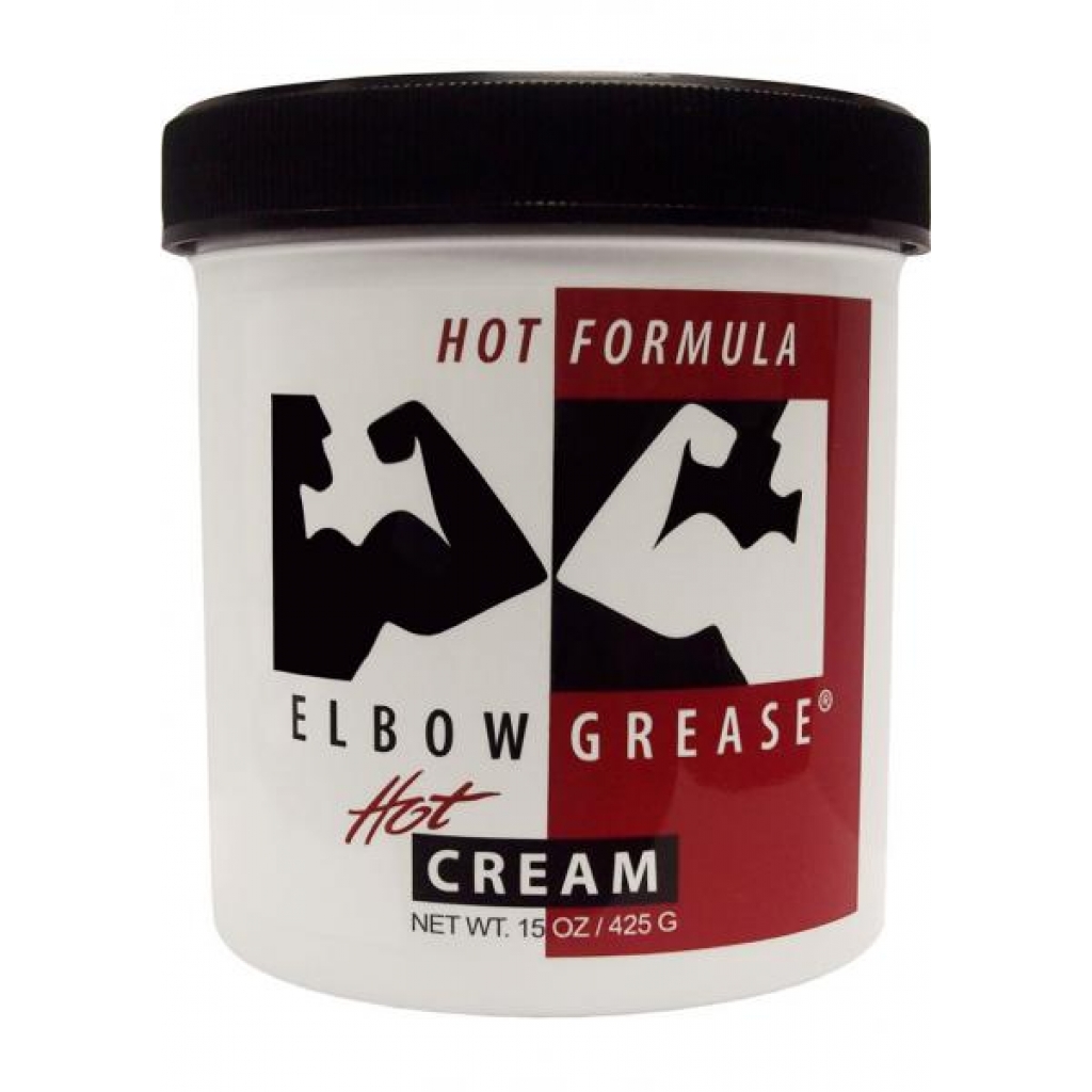 Elbow Grease Hot Formula Hot Cream Lubricant 15 Ounce - Lubricants