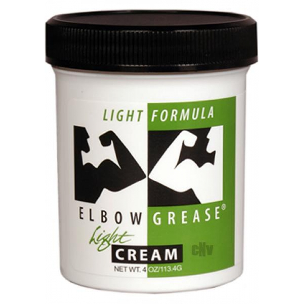 Elbow Grease Light Cream Lubricant 4oz - Lubricants