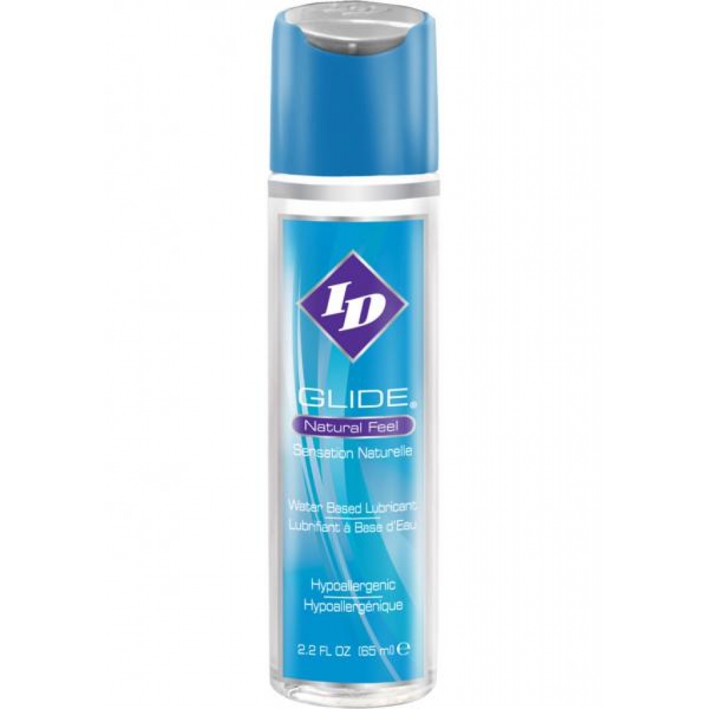 ID Glide Natural Feel Water Based Lubricant - 2.2 Ounces