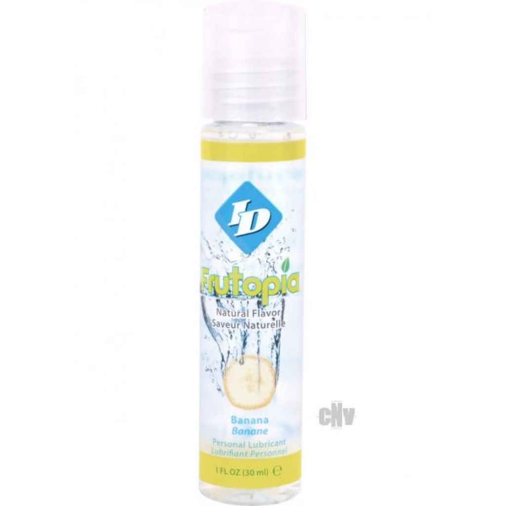 ID Frutopia Lubricant Banana 1oz - Lickable Body