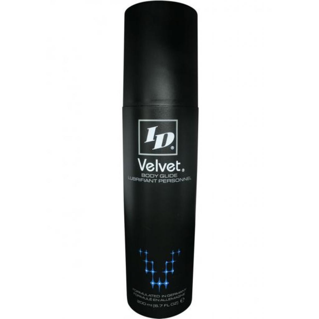 Id Velvet Silicone Lubricant Waterproof 6.7 Ounce - Lubricants