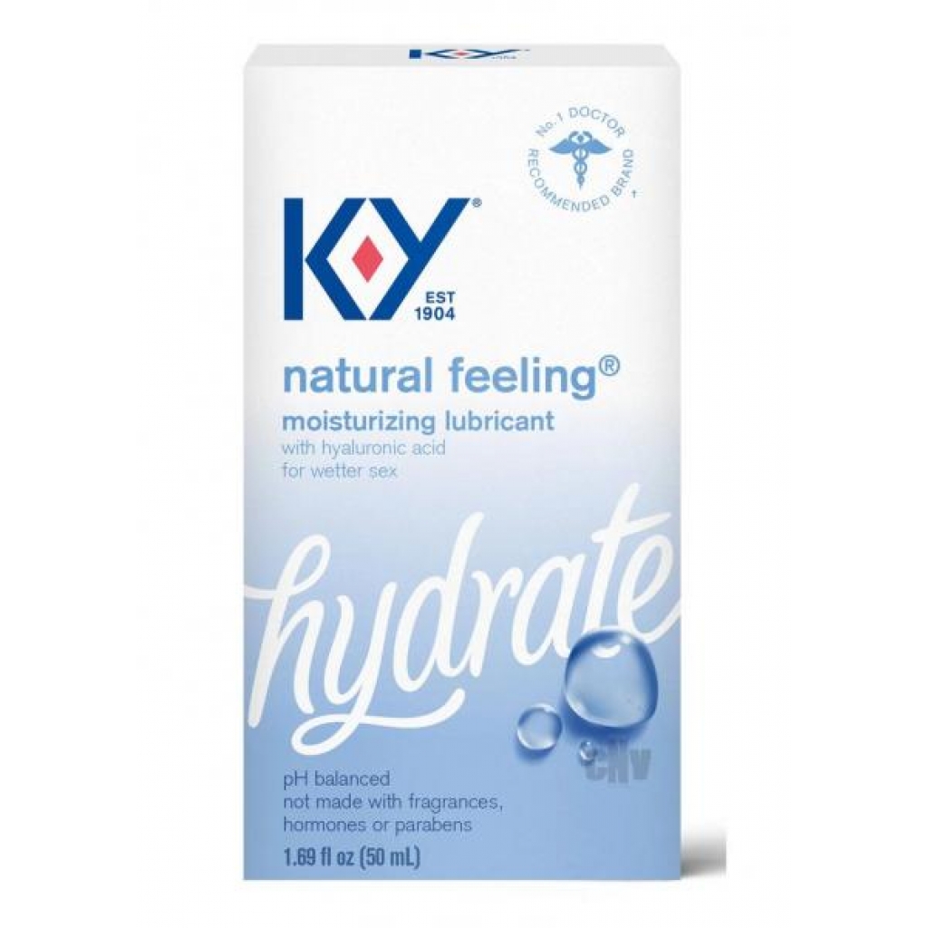 Ky Natural Feeling Hyaluronic 1.69 Oz - Lubricants