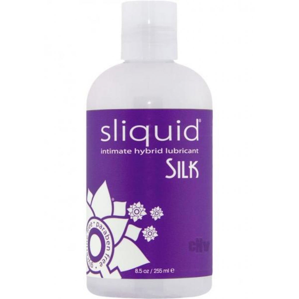 Sliquid Naturals Silk Premium Lubricant 8.5oz - Lubricants