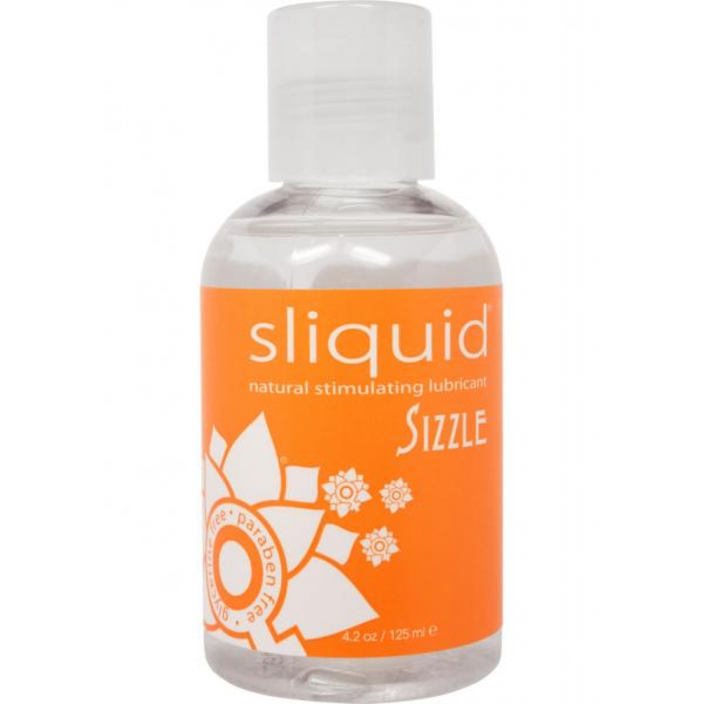 Sliquid Sizzle Warming Water Based Lubricant 4.2 Ounce - Lubricants