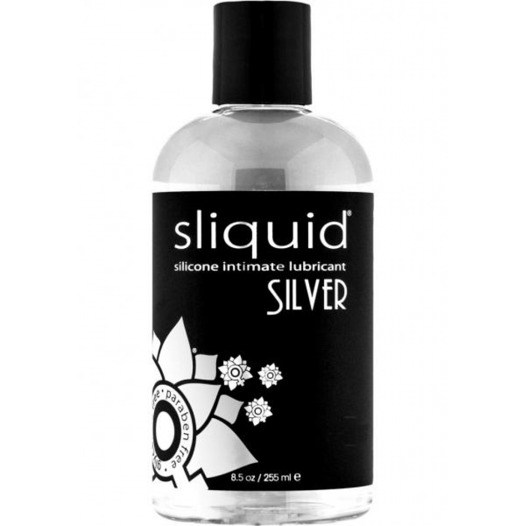 Sliquid Naturals Silver Silicone Intimate Lubricant 8.5oz - Lubricants