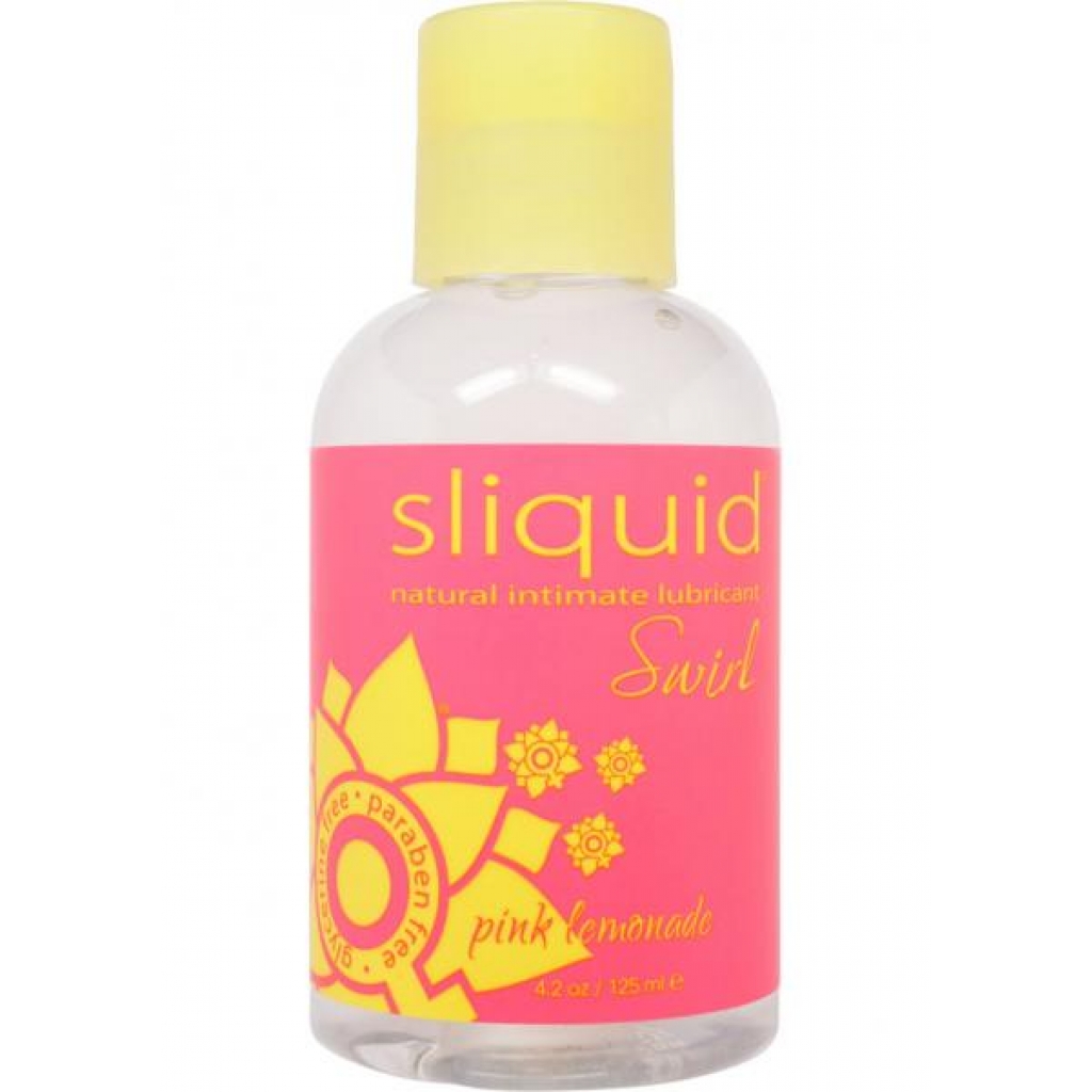 Sliquid Swirl Water Based Lubricant Pink Lemonade 4.2 Ounce - Lubricants