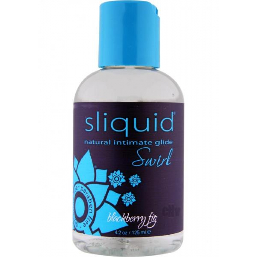 Sliquid Natural Swirl Blackberry Fig 4.2oz - Lubricants