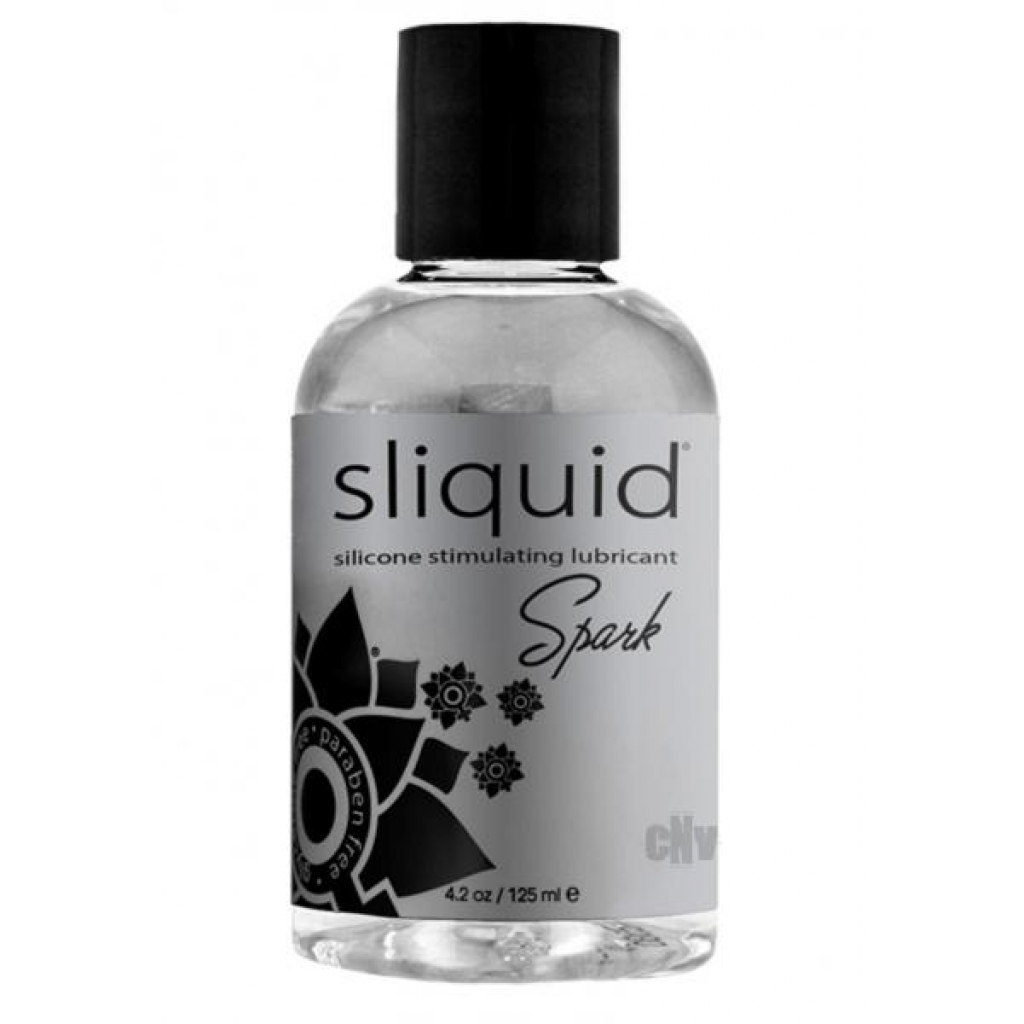 Sliquid Naturals Spark Booty Buzz Silicone Lubricant 4.2oz - Anal Lubricants