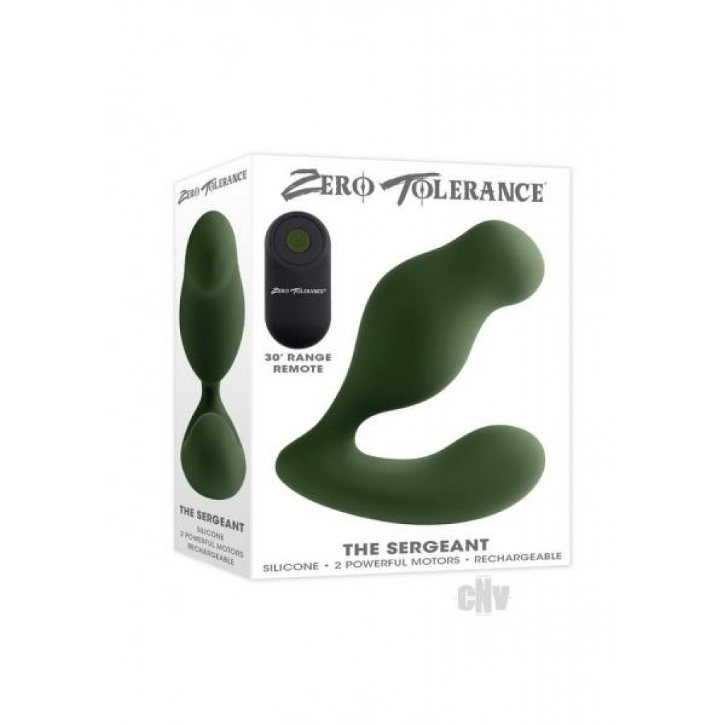 Zt The Sergeant Green - Prostate Toys