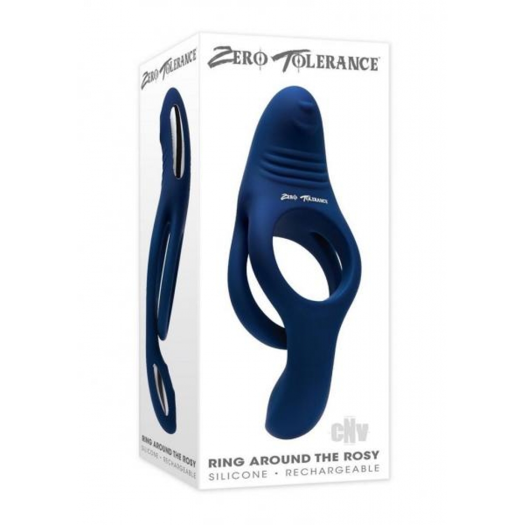 Zt Ring Around The Rosy Blue - Mens Cock & Ball Gear