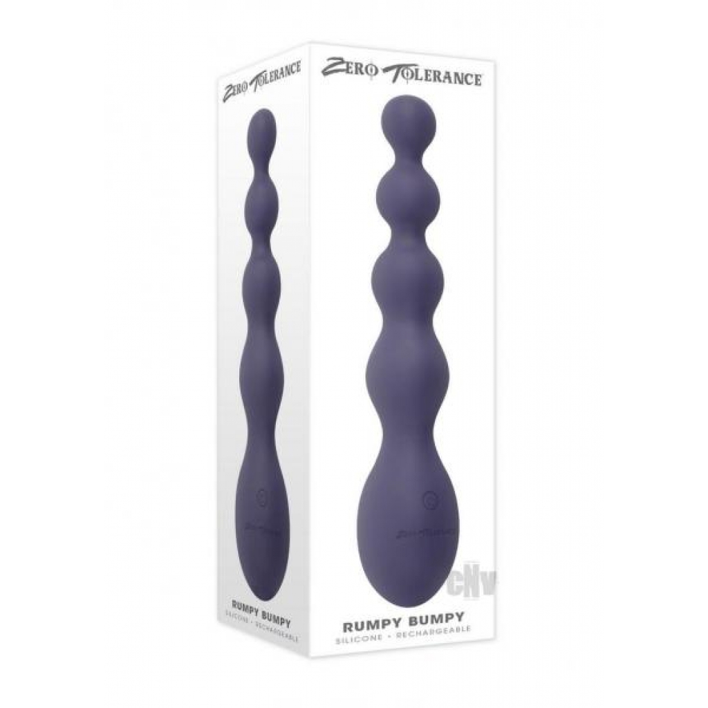 Zt Rumpy Bumpy Purple - Anal Beads