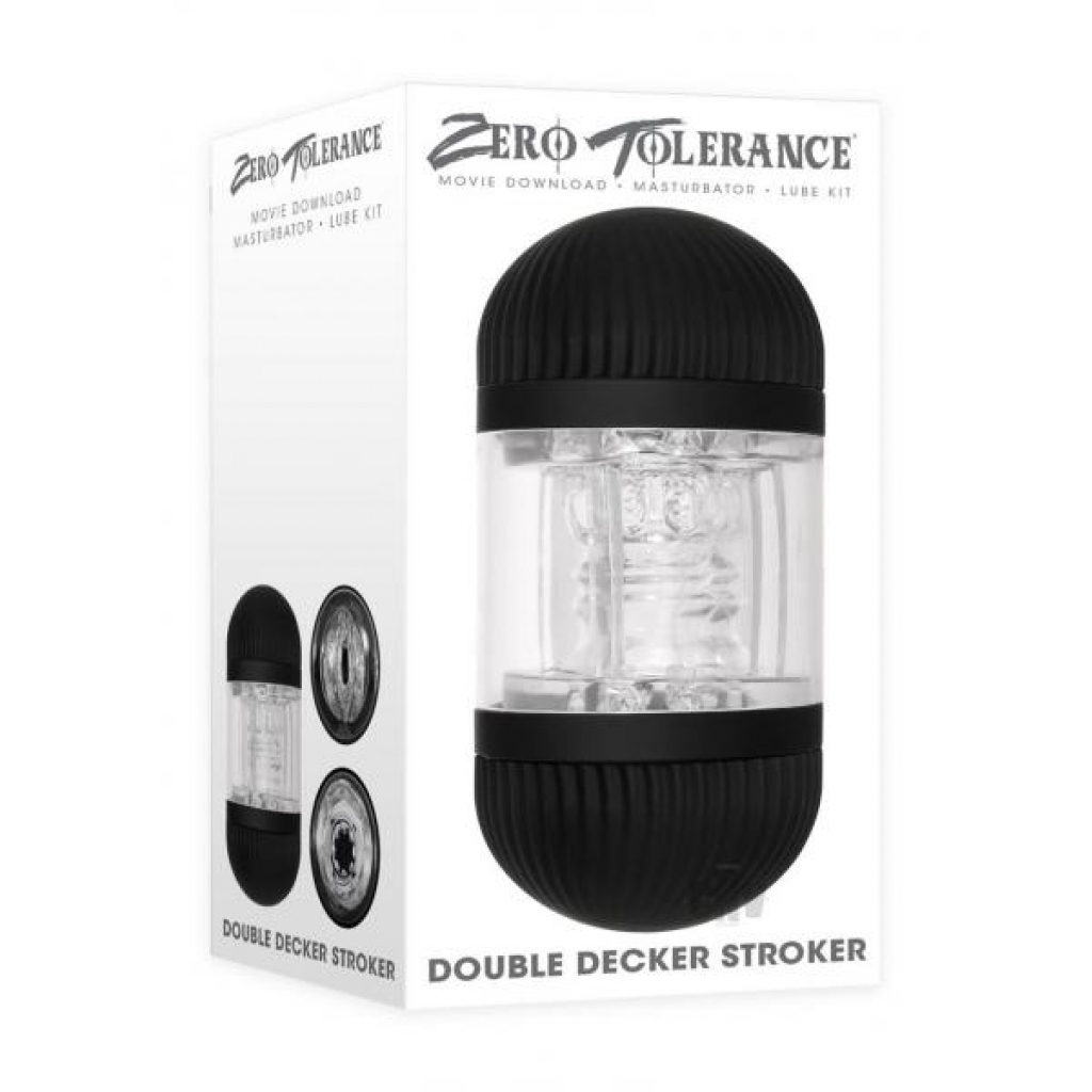 Zt Double Decker Stroker - Black