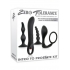 Intro To Prostate Kit 4 Piece Black - Prostate Massagers