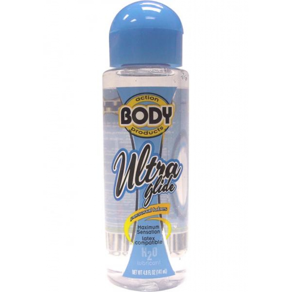 Body Action Ultra Glide Water Based Lubricant 4.8 Ounce - Lubricants