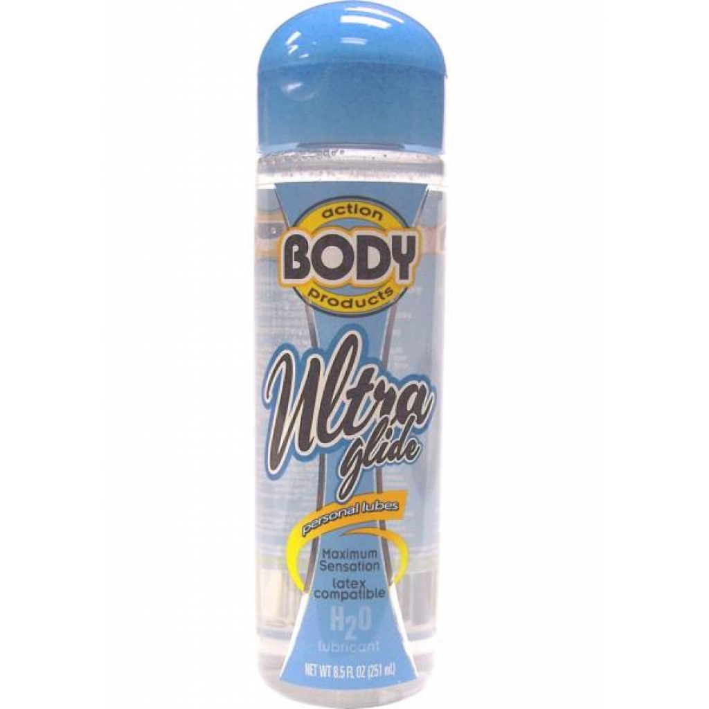 Body Action Ultra Glide Water Based Lubricant 8.5 Ounce - Lubricants