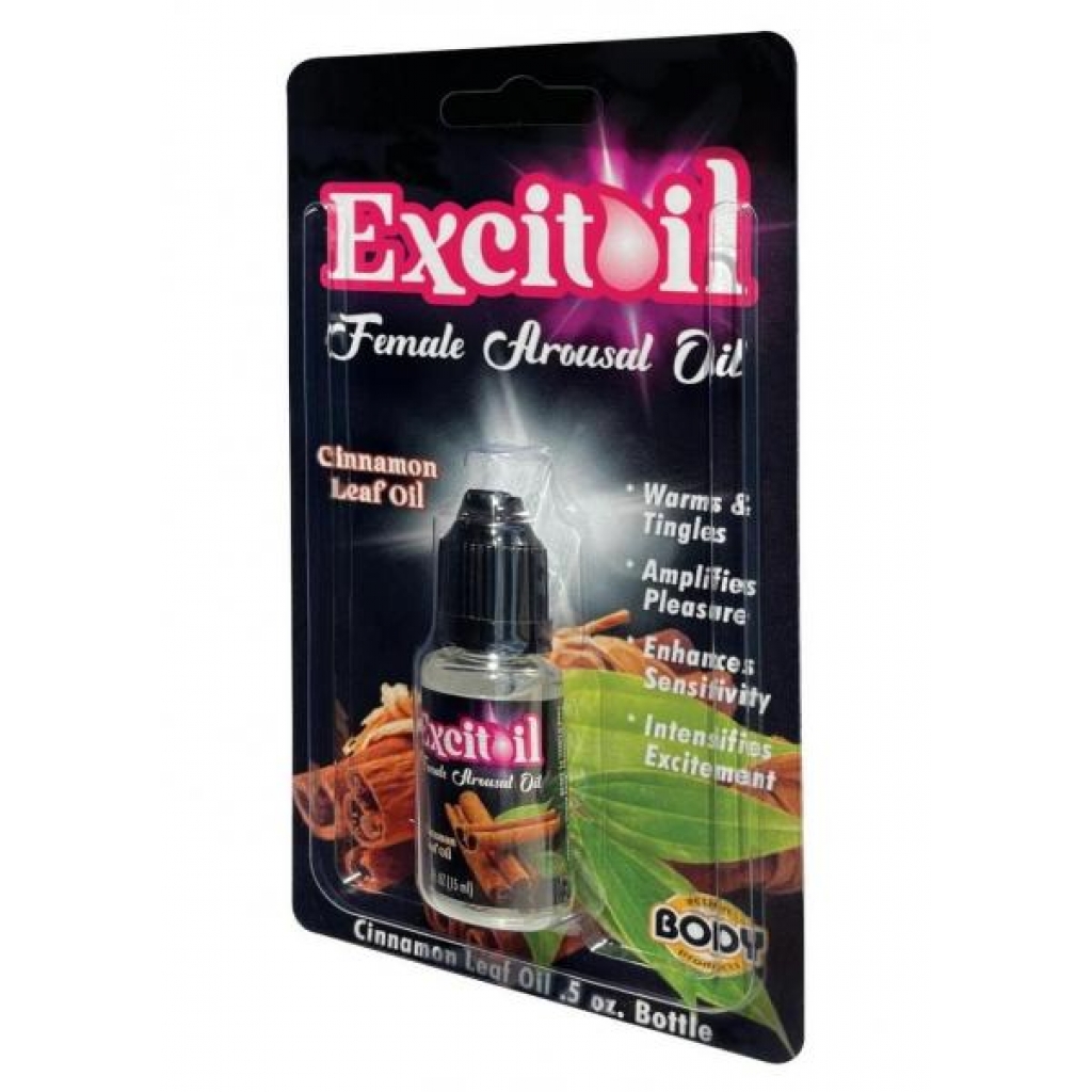 Excitoll Cinnamon Arousal Oil .5oz Card - Fragrance & Pheromones