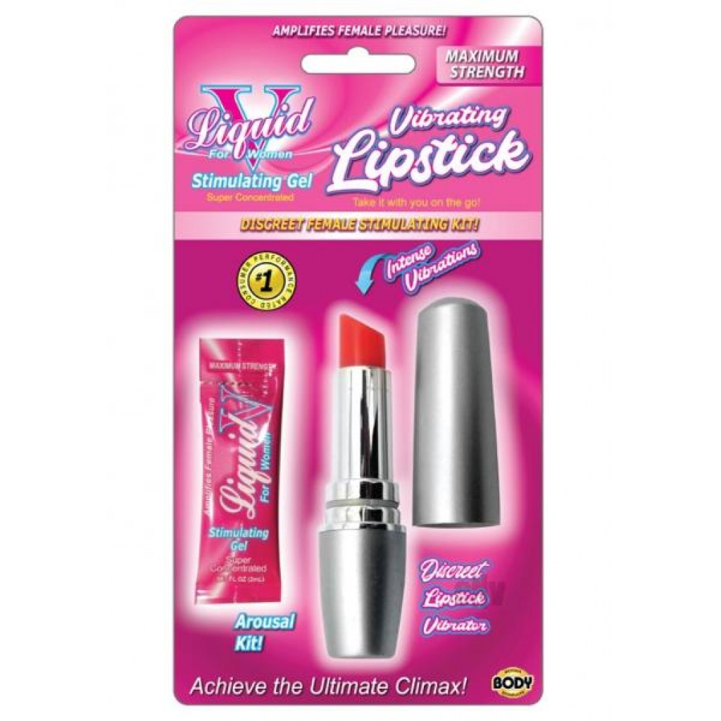 Liquid V Vibrating Lipstick Kit - Kits & Sleeves