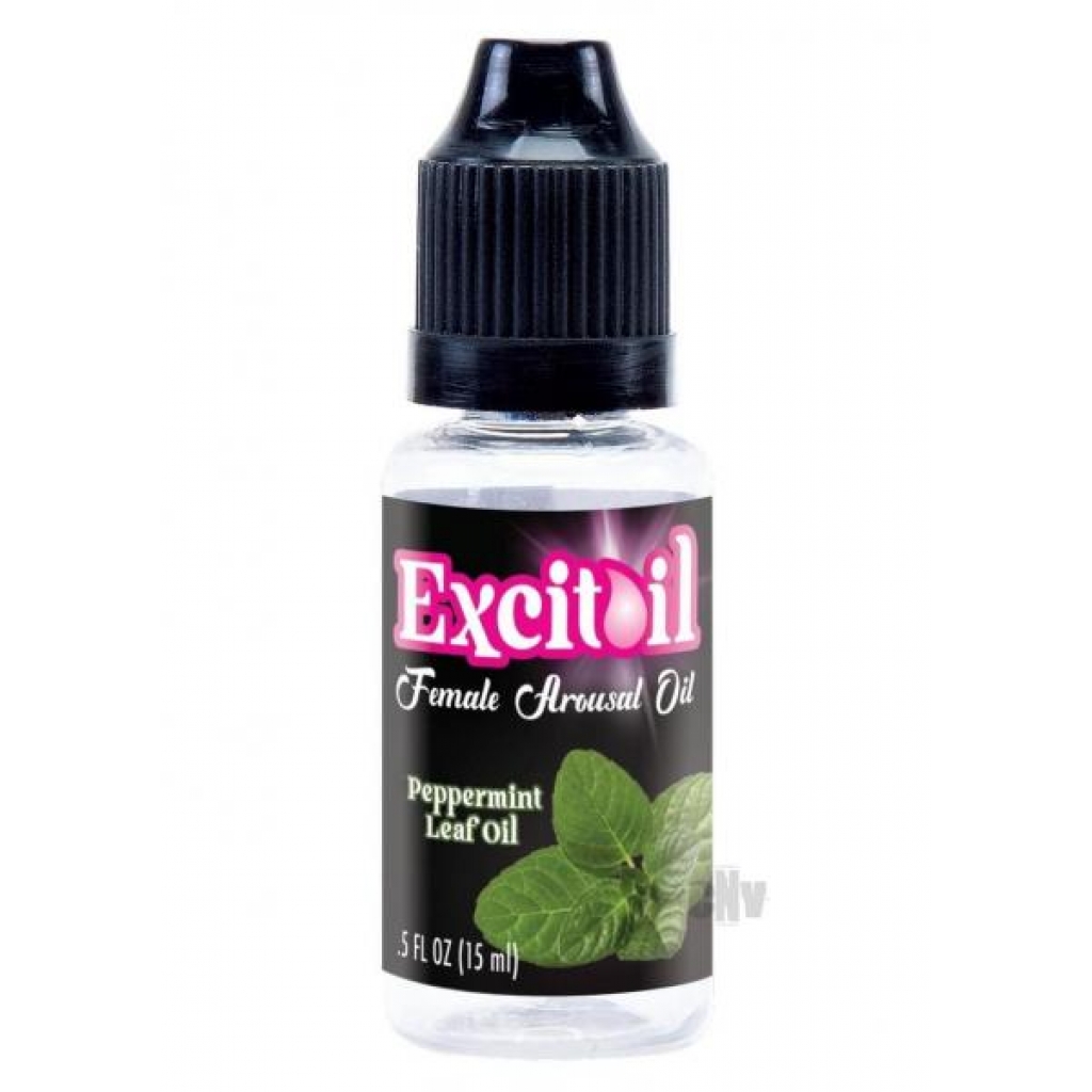 Excitoll Peppermint Arousal Oil .5oz - For Women