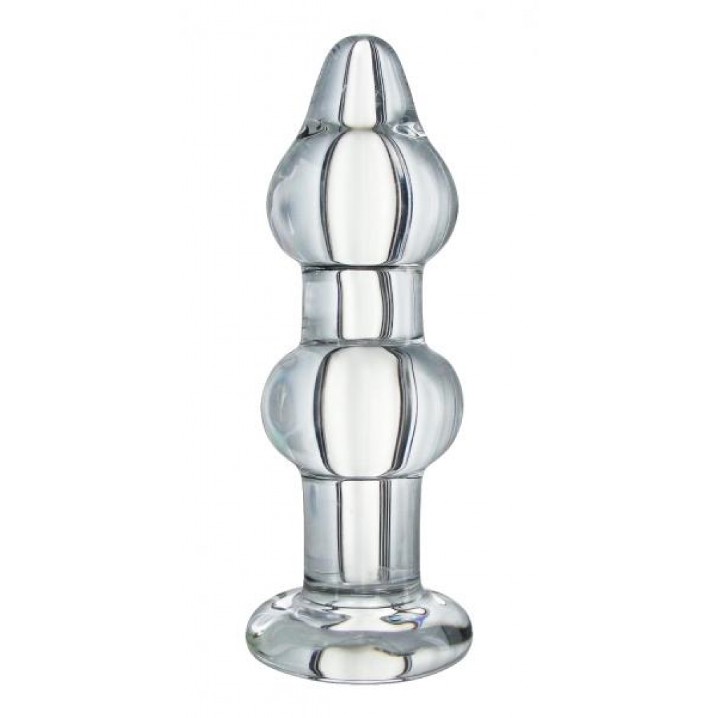 Param Anal Pleaser - Clear Borosilicate Glass Plug