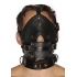 Strict Leather Premium Muzzle with Blindfold and Gags