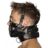 Strict Leather Premium Muzzle with Blindfold and Gags