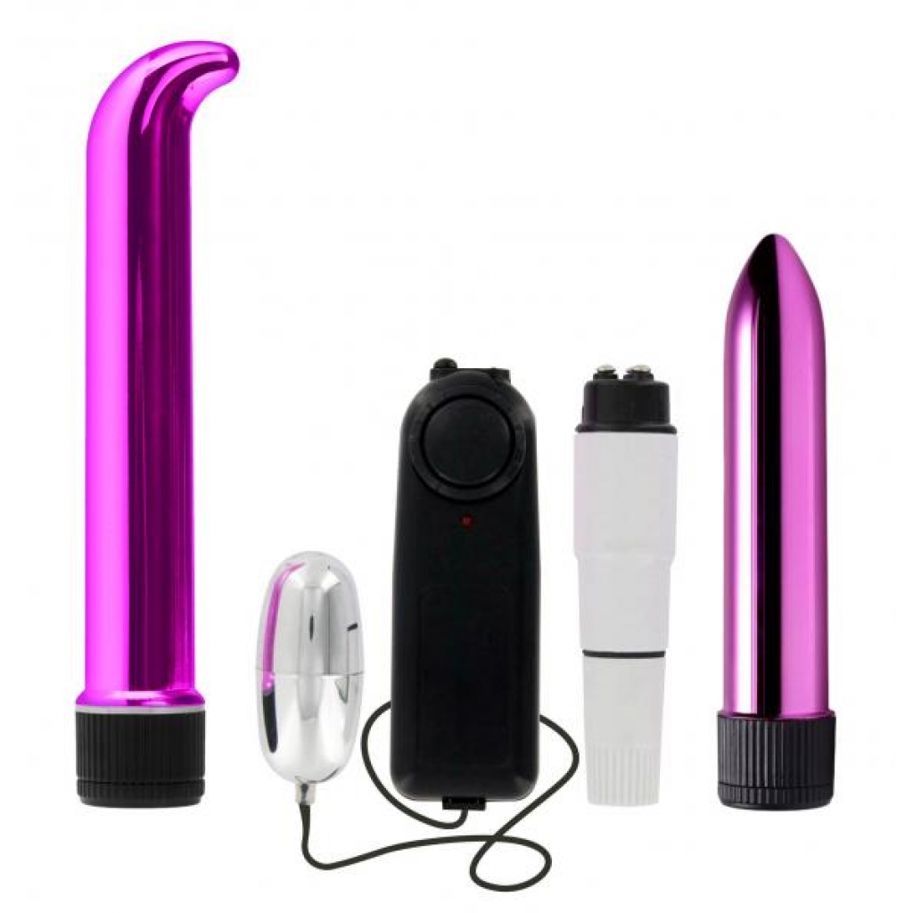 Women's Pleasure Pack - 4 Vibrators