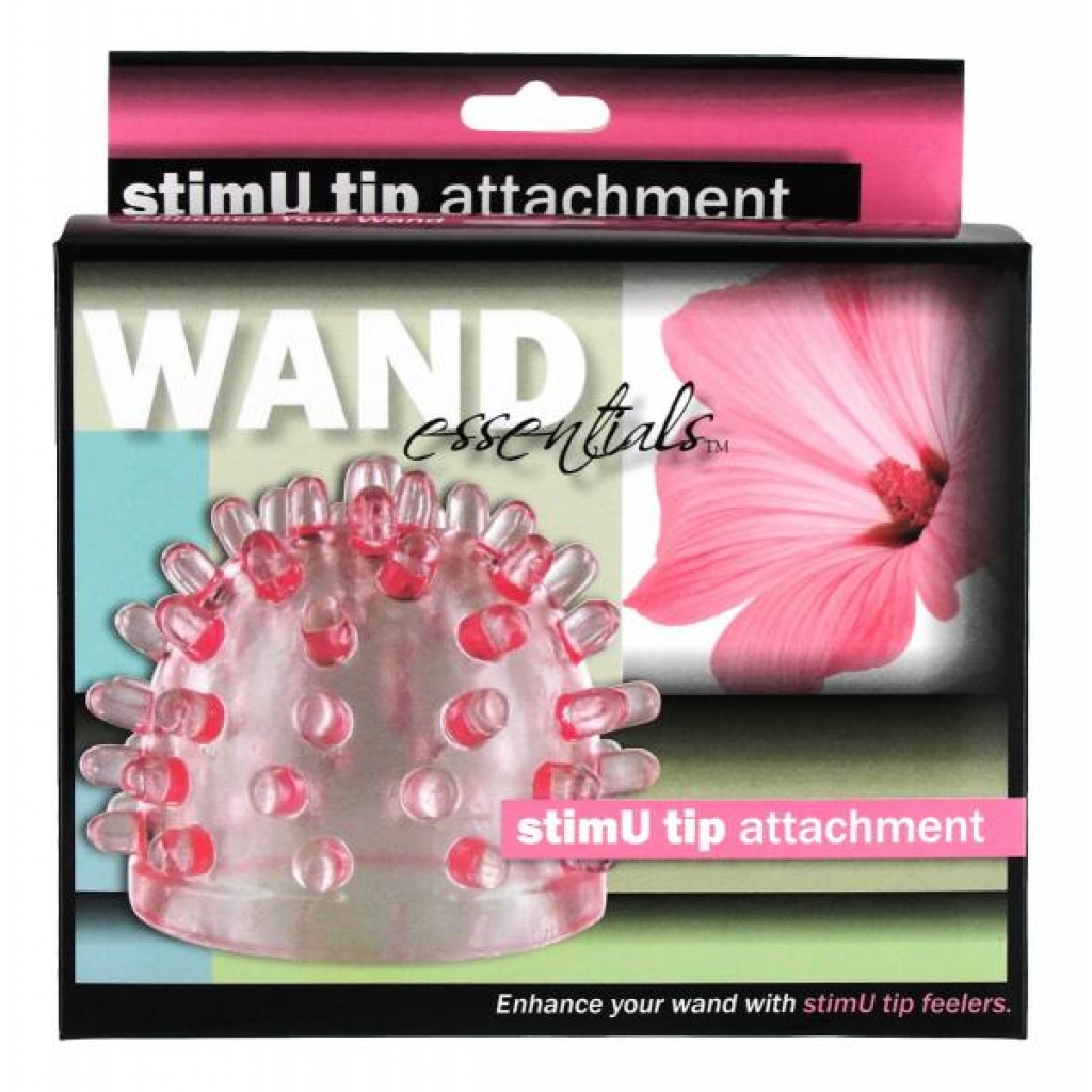 Stimu Tip Wand Attachment - Pink Boxed