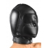 Padded Leather Hood - Medium/Large Black