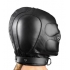 Padded Leather Hood - Medium/Large Black