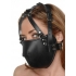 Strict Leather Face Harness - Black