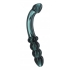 Hamsa Glass Dildo: Smoky Jade Sensation