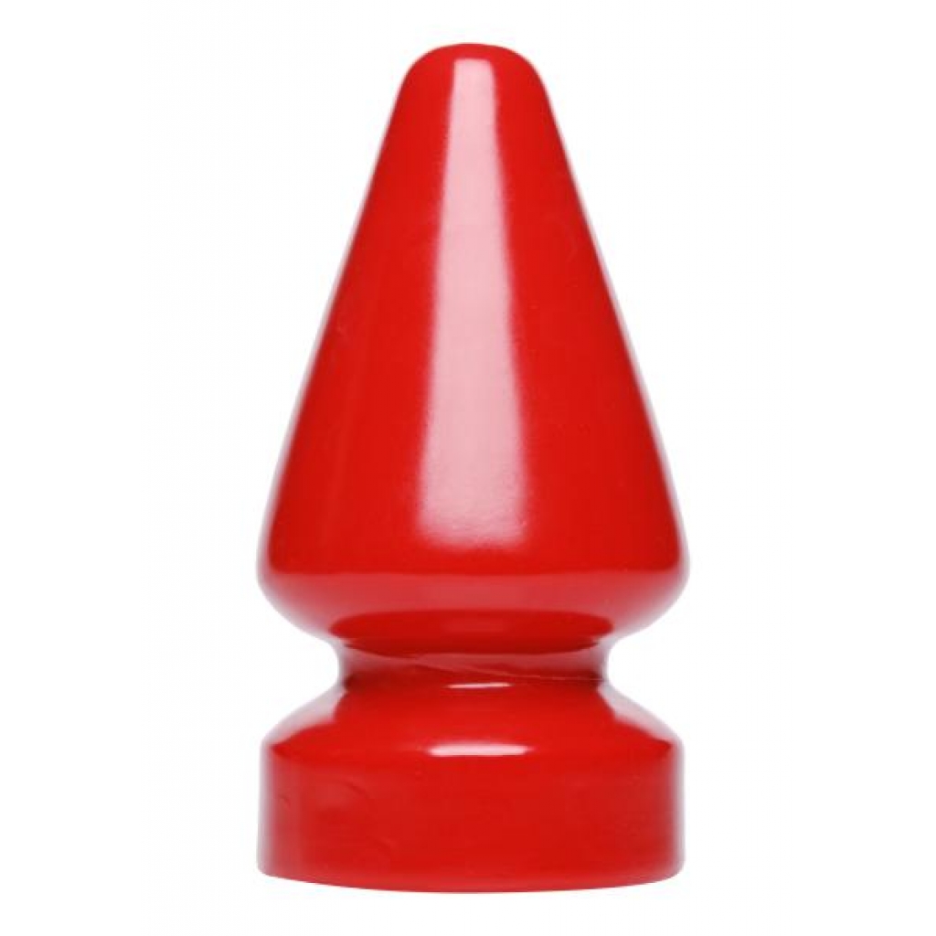 Anal Destructor Plug - Large Red